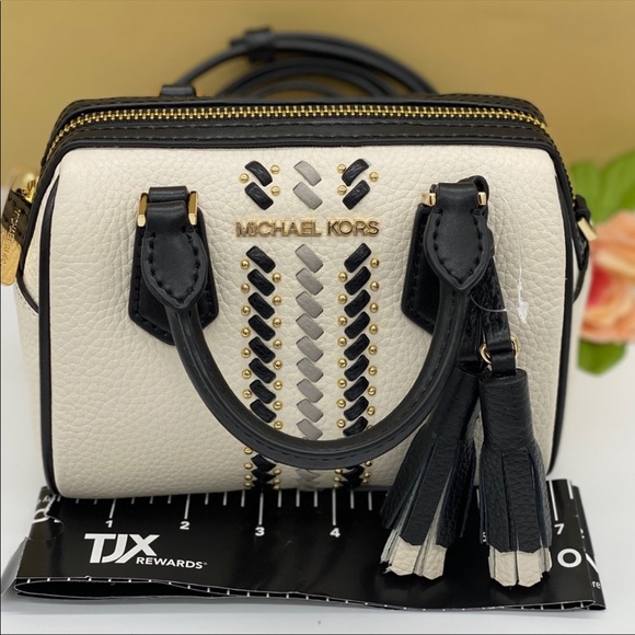 MICHAEL KORS BEDFORD XS DUFFLE XBODY LT CRM MULTI - Picture 6 of 16